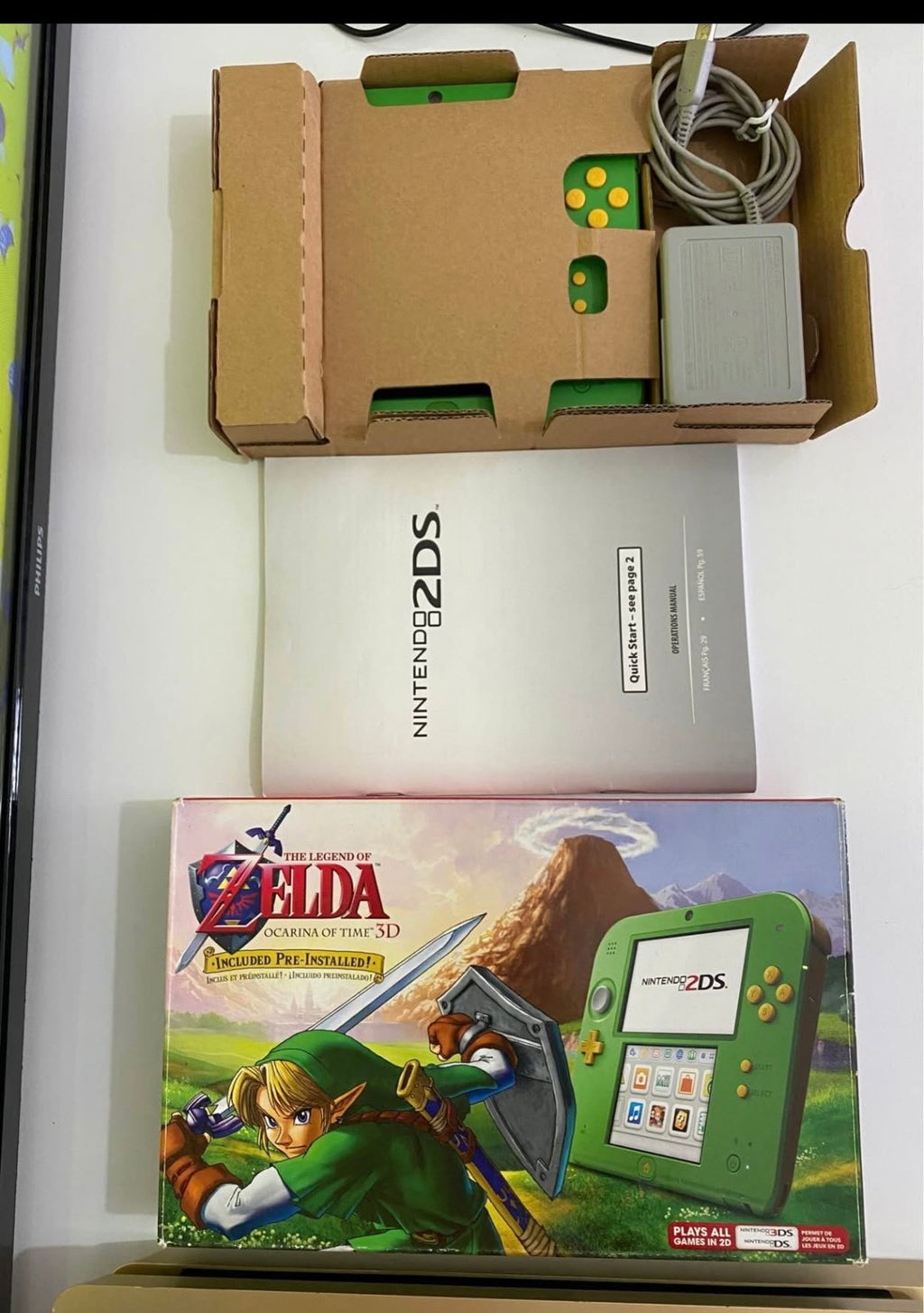 Nintendo 2Ds Edição Zelda CIB