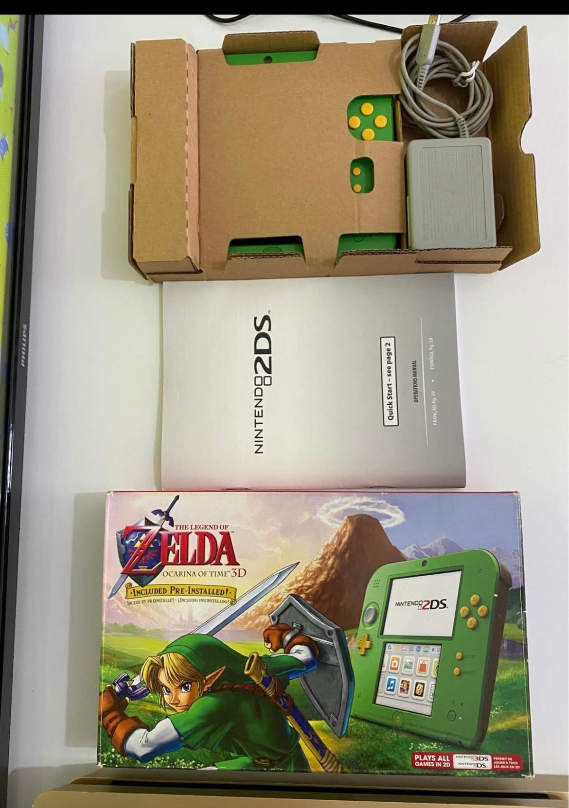 Nintendo 2Ds Edição Zelda CIB