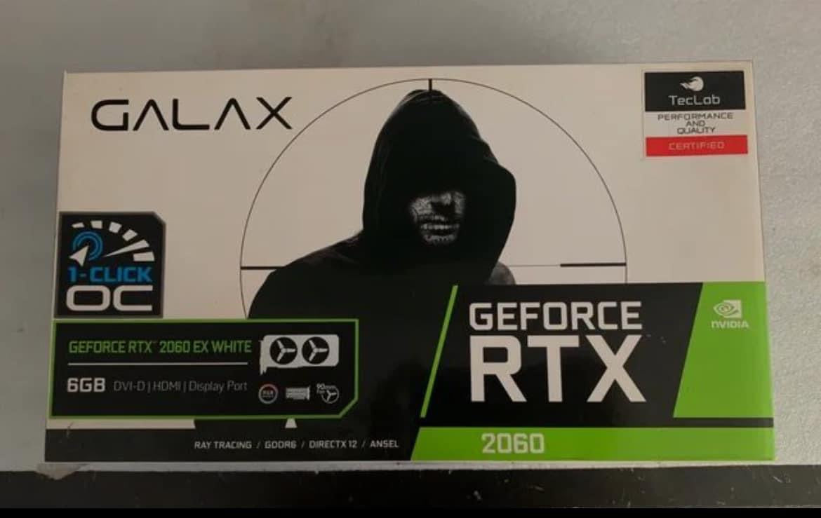 Galax GeForce RTX 2060 EX White 6GB