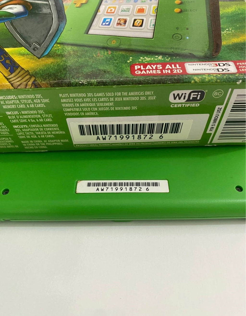 Nintendo 2Ds Edição Zelda CIB