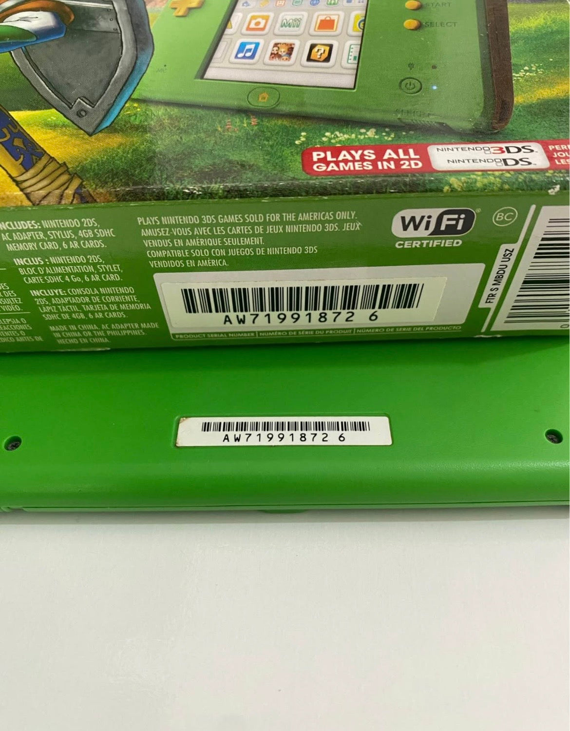 Nintendo 2Ds Edição Zelda CIB