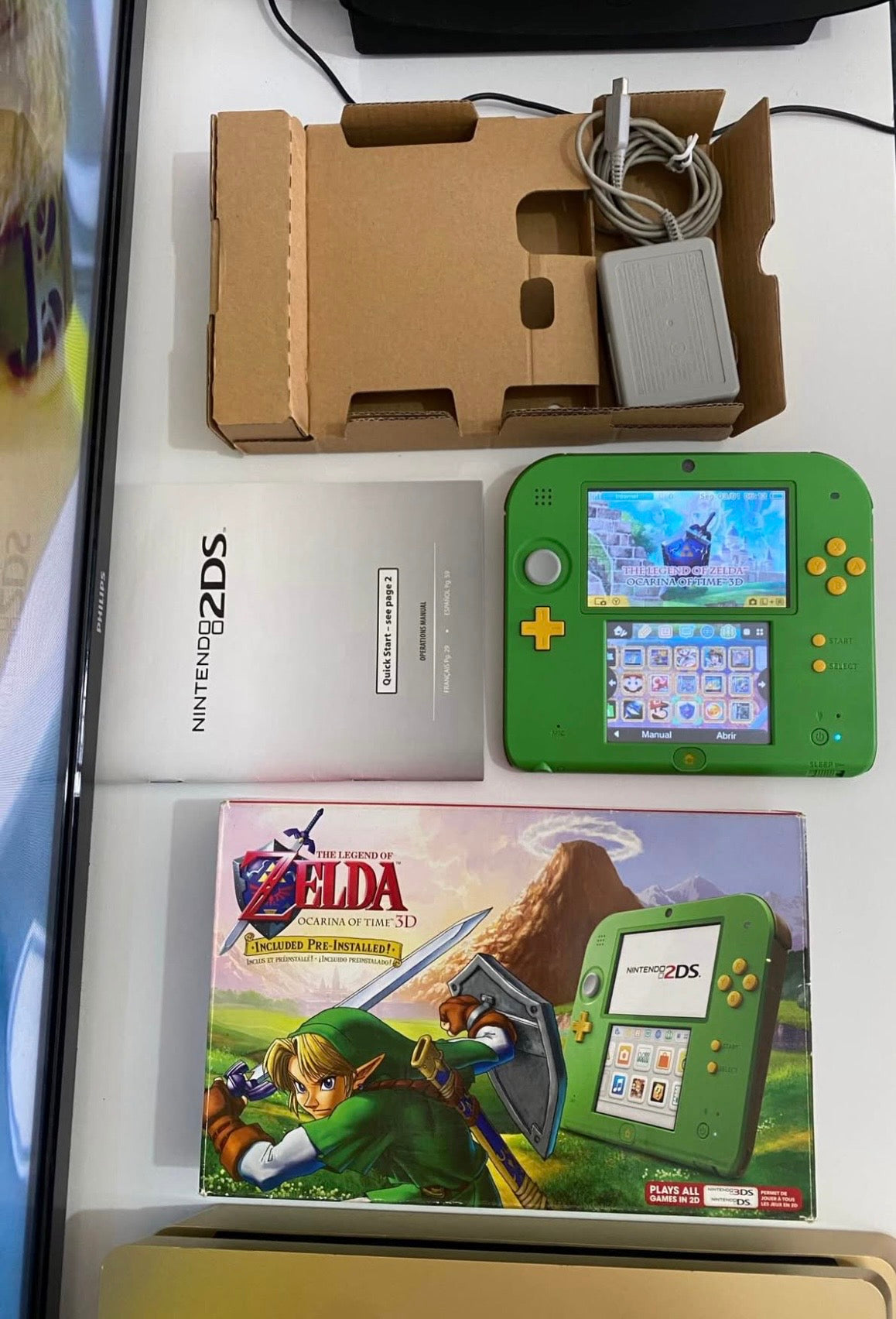 Nintendo 2Ds Edição Zelda CIB