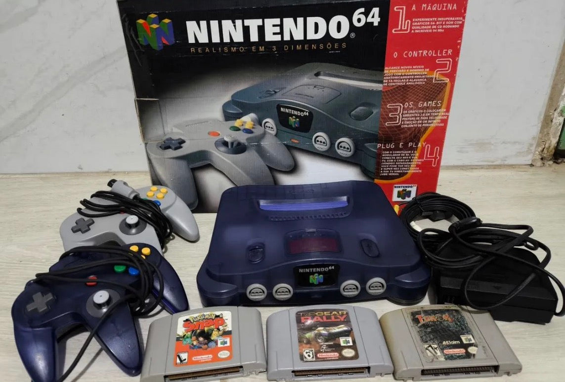 Nintendo 64 edição uva