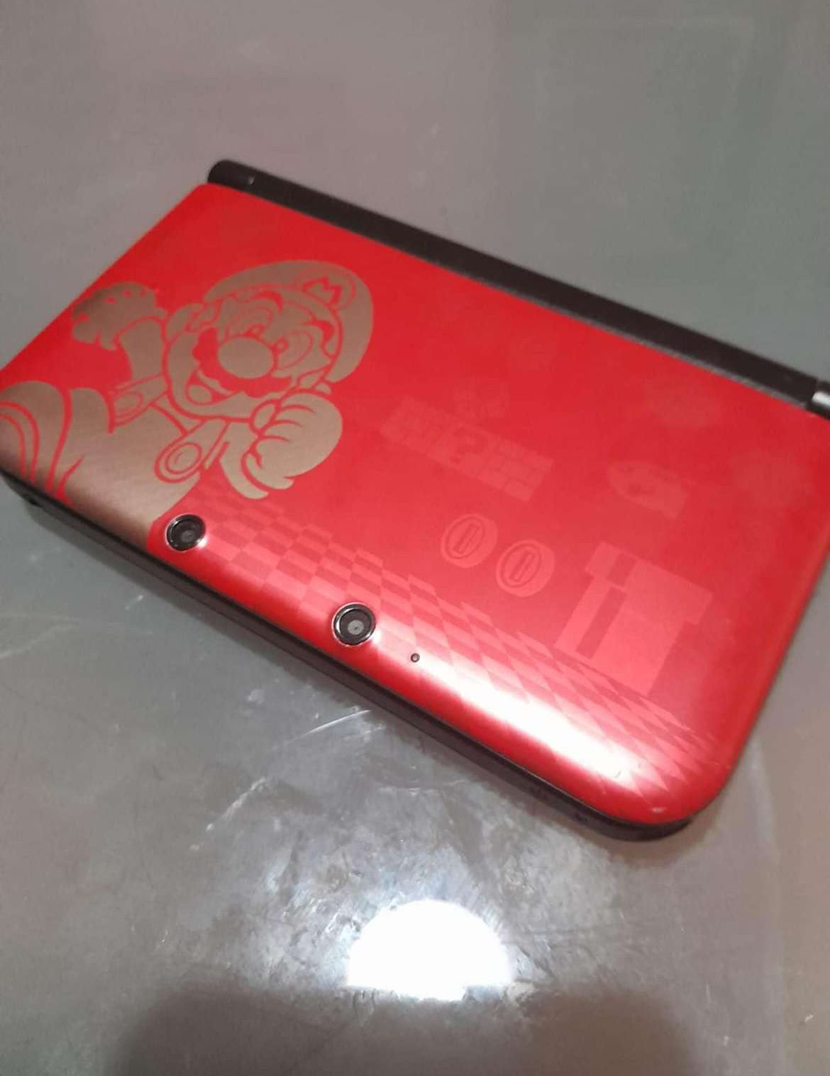 🎮 Nintendo 3DS XL Edição Mario – Conservado! Desbloqueado